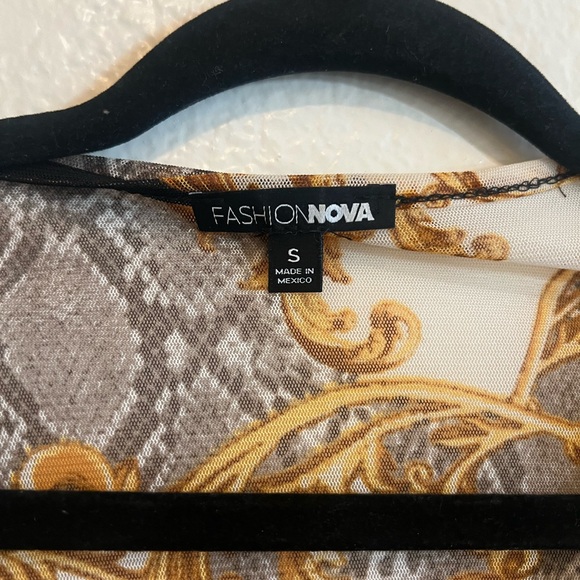 Long sleeve crop top - Picture 2 of 2